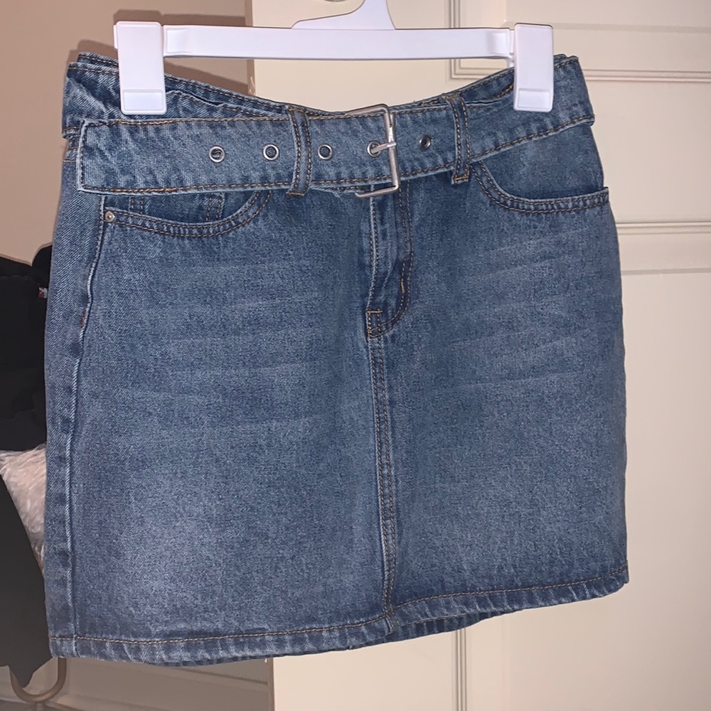 Target jean skirt